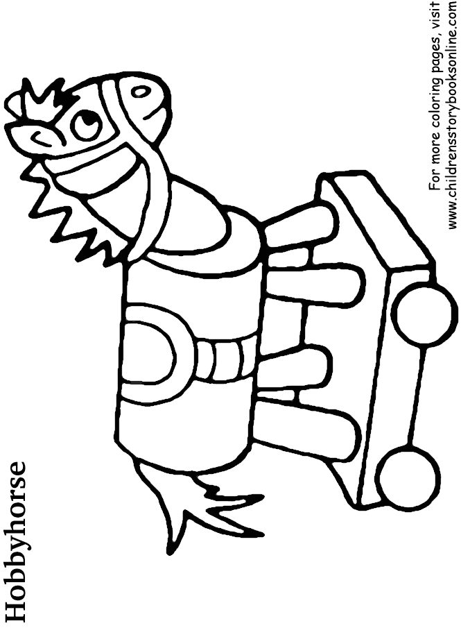 magical horse coloring pages - photo #47