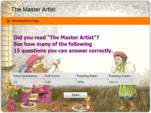 Quiz for The Master Artist